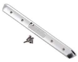 Axial SCX24 C10 Aluminum Rear Bumper (Silver)