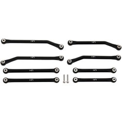 Axial SCX24 Aluminum High Clearance 4 Link Set (133.7mm)