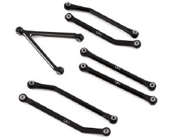 Axial SCX24 Aluminum High Clearance LWB Link Set (133.7mm)