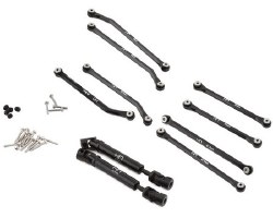 Axial SCX24 Aluminum 8 Link Drive Set (155mm LCG)