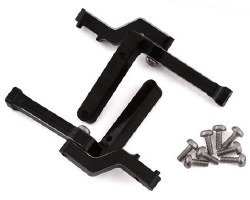 Axial SCX24 Aluminum Rear Body Post Mount (Black)