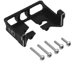 Axial SCX24 LCG Aluminum Steering Servo Mount (Black) (EcoPower/Emax)