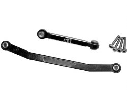 Axial SCX24 Aluminum Fix Tight Tolerance Steering Rod Link (Black)