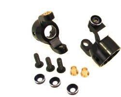 Black Alum C-Hub, for Tamiya CR01