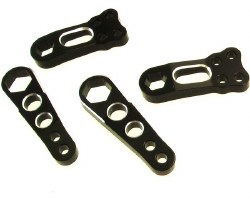 Black Shock Rocker Arms, for Tamiya CR01