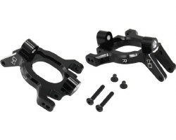 Arrma 4S BLX Aluminum Front C-Hub Caster Blocks (Black) (2)