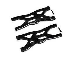 Arrma 4S BLX Aluminum Front Lower Suspension Arm Set (Black) (2)