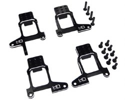 Traxxas TRX-4 Aluminum Shock Tower Hoops (Black)