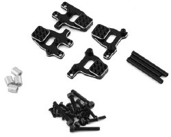 Traxxas TRX-4M Aluminum Shock Mount Set (Black) (4)