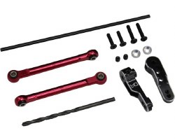 Traxxas Unlimited Desert Front HD Torsional Sway Bar Set (Red)