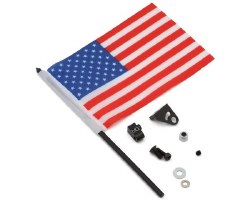Hot Racing 1/18 "Old Glory" American Flag w/Aluminum Mount