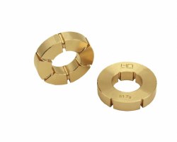 51.7g Brass Machete Wheel Weights UTB 1/18