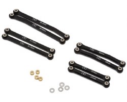 Hot Racing HPI Venture18 Aluminum High Clearance Suspension Links Set (Black)