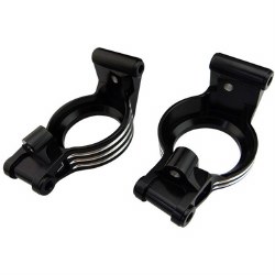 Traxxas X-Maxx Aluminum Steering Knuckle Carrier Set (Black)