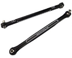 Traxxas X-Maxx Aluminum Steering Toe Link Set (Black) (2)