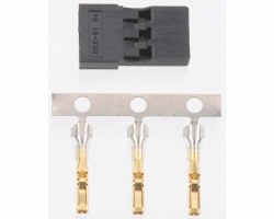 "Hitec S Connector, Male Set"