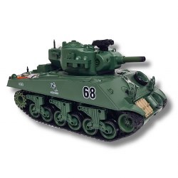 US M4A3 Sherman 2.4Ghz RC 1/18 Scale Tank Force