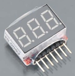 Type II Digital Voltage Checker LiPo Battery