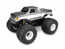 89 Ford F250 Monster Truck Clear Body w/Racerback