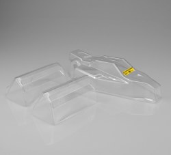 TLR 22 4.0 "F2" 1/10 Buggy Body w/Aero Wing (Clear) (Light Weight)