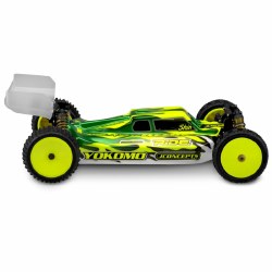 YZ-4 SF "S1" 4WD Buggy Body w/6.5" Aero Wing (Clear)