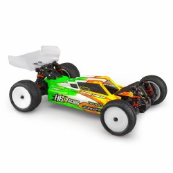 HB D418 "F2" 1/10 Buggy Body w/6.5" Aero Wing (Clear)