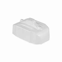 RC10B74 Aero Front Scoop (Clear) (2)