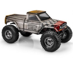 JCI Warlord Pre-Trimmed 1/10 Tucked Rock Crawler Body (Clear) (12.3")