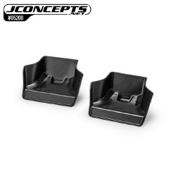 ugen MBX8 | MBX-8E | Sworkz S35-4 Evo Injection Molded Front Wing, Black - 2pc