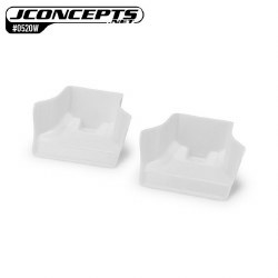 ugen MBX8 | MBX-8E | Sworkz S35-4 Evo Injection Molded Front Wing, White - 2pc