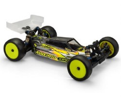 RC10 B7/B7D "F2" Body w/Turf & Carpet Wings (Clear) (Light Weight)