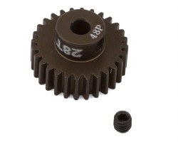 48P CNC-Machined Aluminum Silent Speed Pinion Gear (28T)