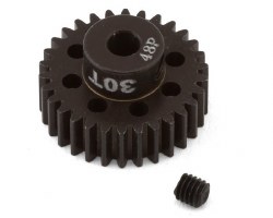 48P CNC-Machined Aluminum Silent Speed Pinion Gear (30T)