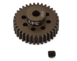 48P CNC-Machined Aluminum Silent Speed Pinion Gear (34T)