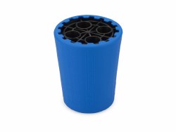 Exo 1/10th 12mm Shock Stand & Cup (Blue/Black)