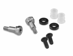 B6/B6D/B74 Fin Long Titanium Shock Standoffs w/Bushing (Front/Rear)