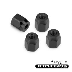 Traxxas Slash 4x4/Stampede 4x4 F&R Short Shock Mount Standoff (Black)