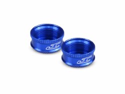 Fin,VCS Shock Bottom Cap, Blue(2):B5M,T5M,SC5M,B6