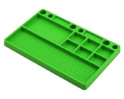 "Parts Tray Rubber Material, Green"