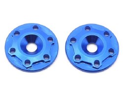 Aluminum B6/B6D "Finnisher" Wing Buttons (Blue) (2)