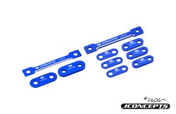 B6/B6D Laydown Transmission & Waterfall Shim Set (Blue)