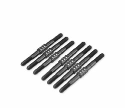 TLR 22X-4 3.5mm Fin Turnbuckle Kit (Black) (7)