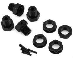 Losi LMT Aluminum 17mm Hex Kit (Grey) (4)