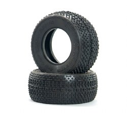 Goose Bumps Short Course Tires (2) (Green)