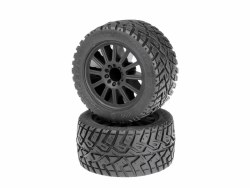 G-LocsTire, Yellow Mnt 2.8 Blk Wheel: ST 4x4