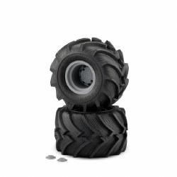 Fling King Tire, Yllw Cmpnd, Slvr #3414S Wheel (2)