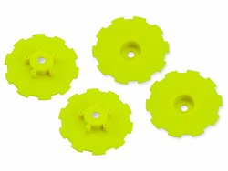 Hazard Wheel Dish (Yellow) (4) (SC5M)