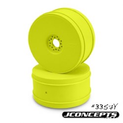 1/8 Bullet 83mm Buggy Wheel, Yellow  (4)