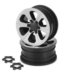 Hustle 1.9" Rock Crawler Wheels (2) (Chrome)