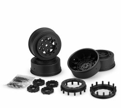 Traxxas Unlimited Desert Racer Tremor Wheels (Black) (4)